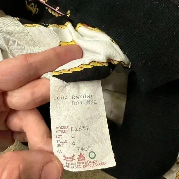 Vintage Sailor All Over Print Light Jacket Medium - Picture 4 of 5